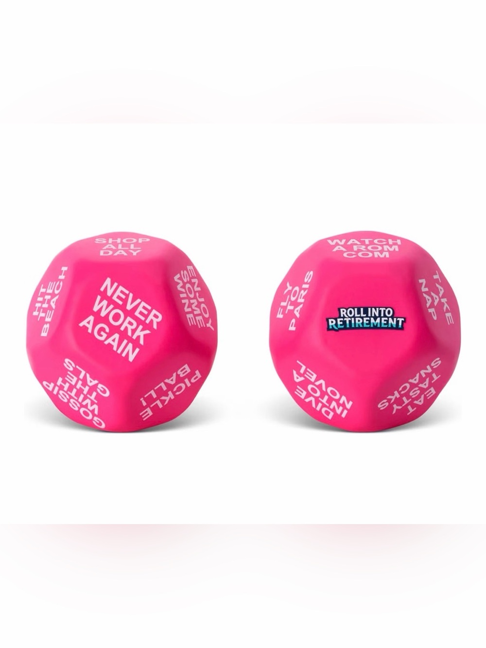 Jumbo Decision Dice- Funny retirement gift - Picture 6 of 13